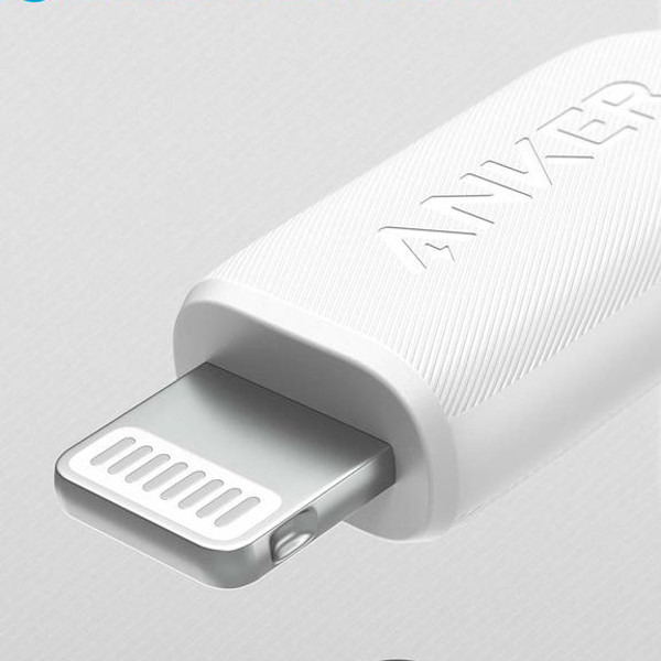 کابل شارژر اپل (USB به لایتنینگ) انکر مدل A8813 طول 1.8 متر